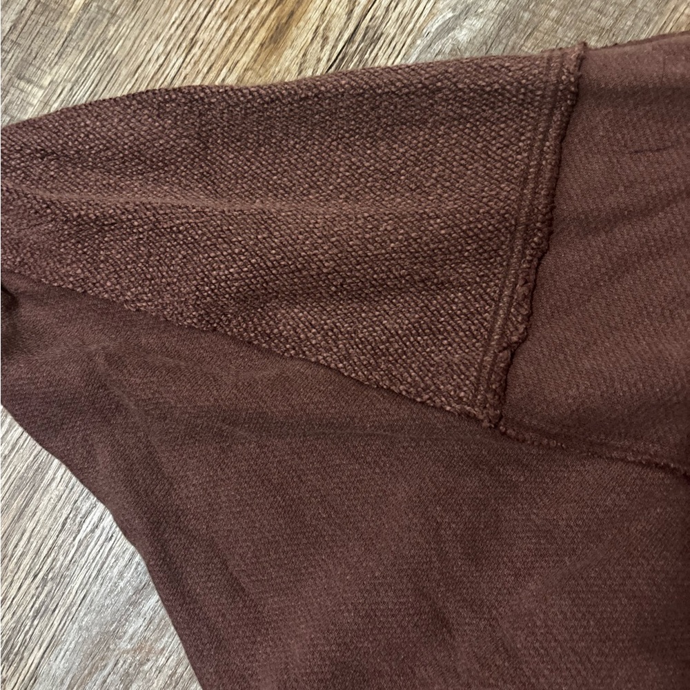 Free People Forever Yours Cardi In Charred Eggplant We The Free (NWOT) - Picture 6 of 12